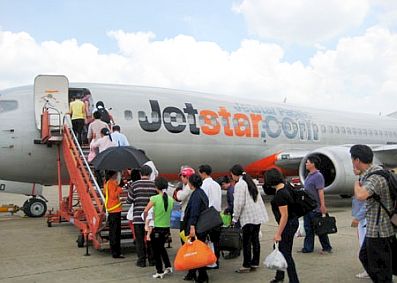 Jetstar mở bán vé máy bay giá rẻ đường bay nội địa